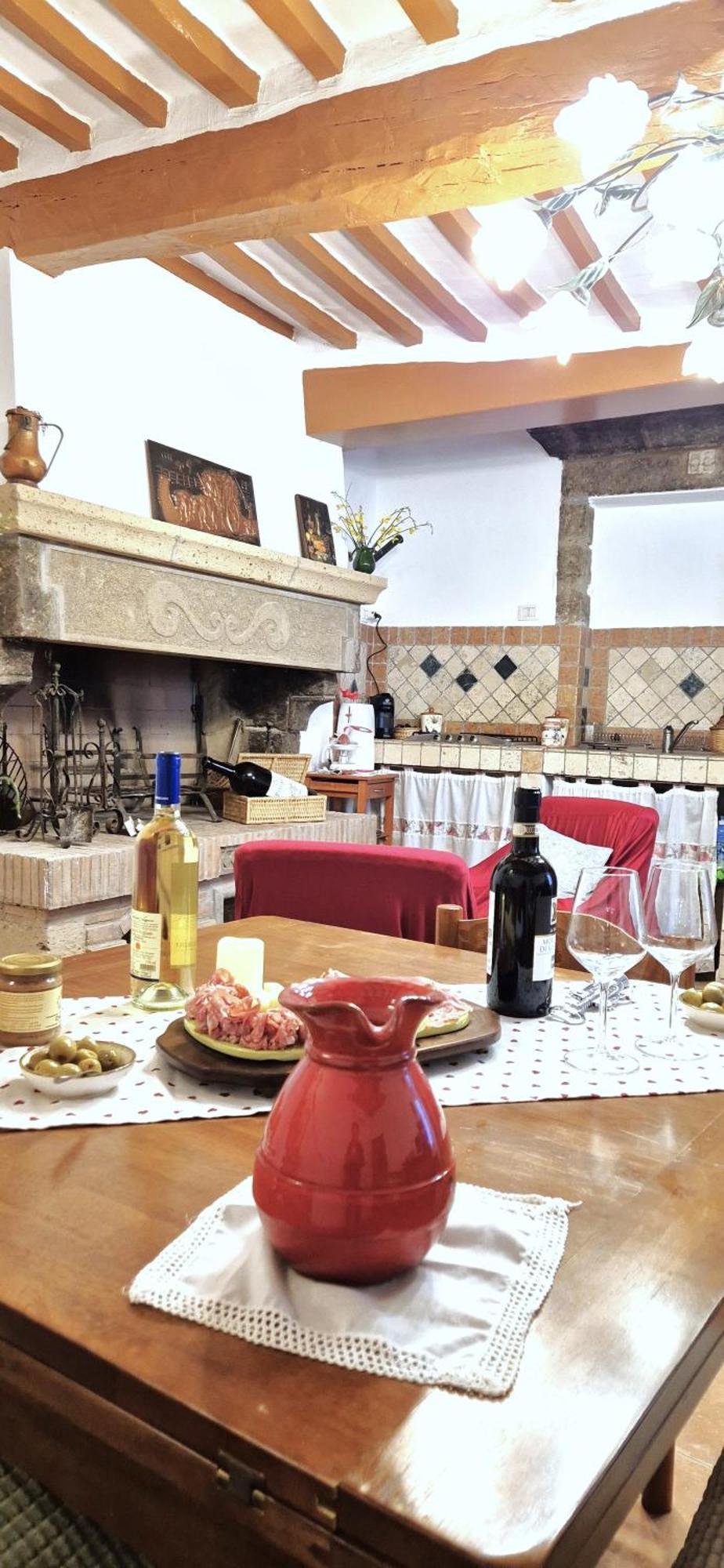 La Casa Dei Ricordi Centro Storico E Vista Villa Pitigliano Luaran gambar