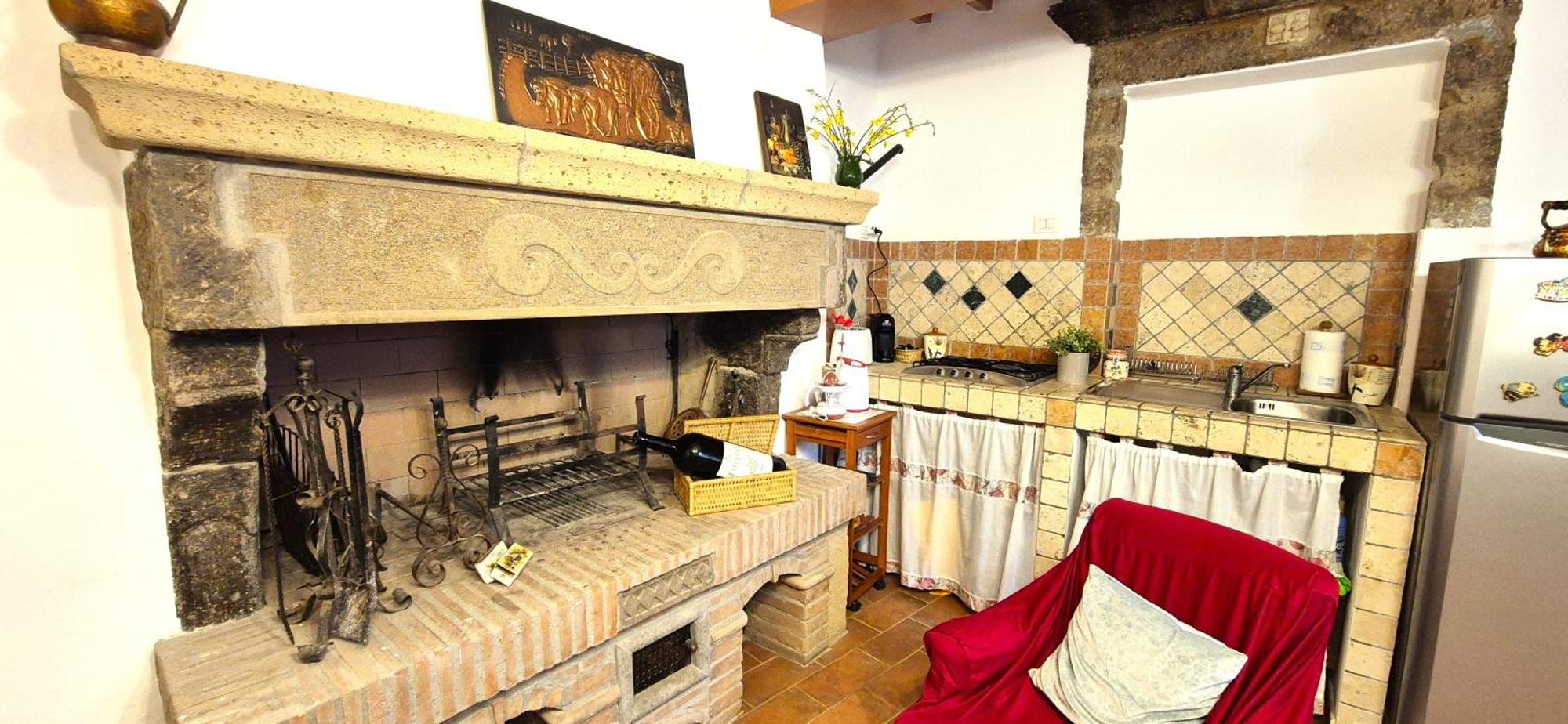 La Casa Dei Ricordi Centro Storico E Vista Villa Pitigliano Luaran gambar